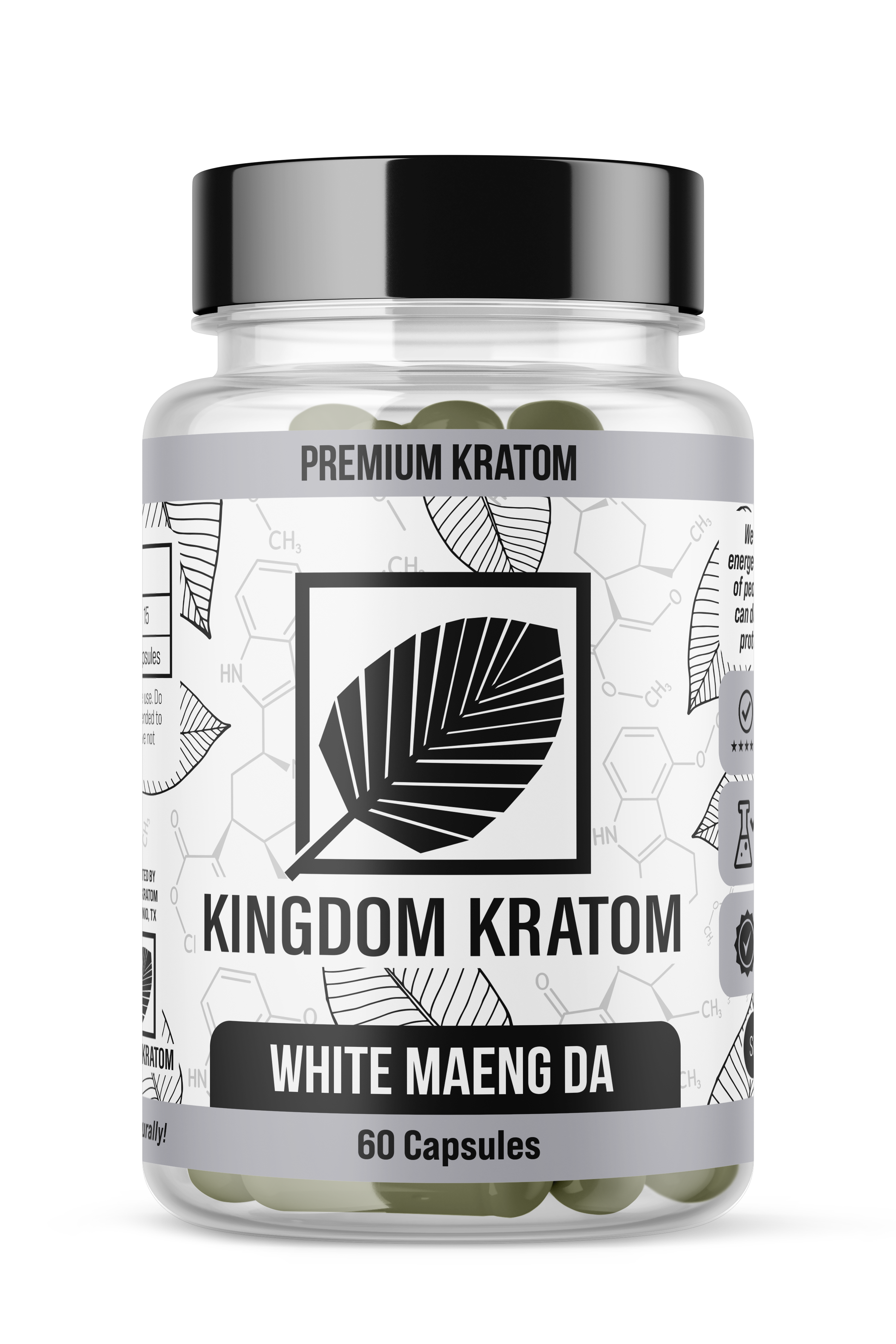 White Maeng Da Kratom Capsules White Maeng Da Kratom Capsules