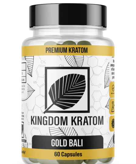 Gold Bali Kratom Capsules