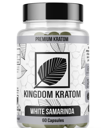 White Samarinda Kratom Capsules
