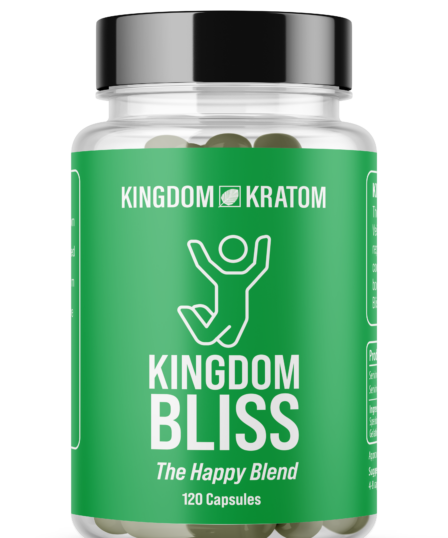 Kingdom Kratom Bliss Blend 120ct