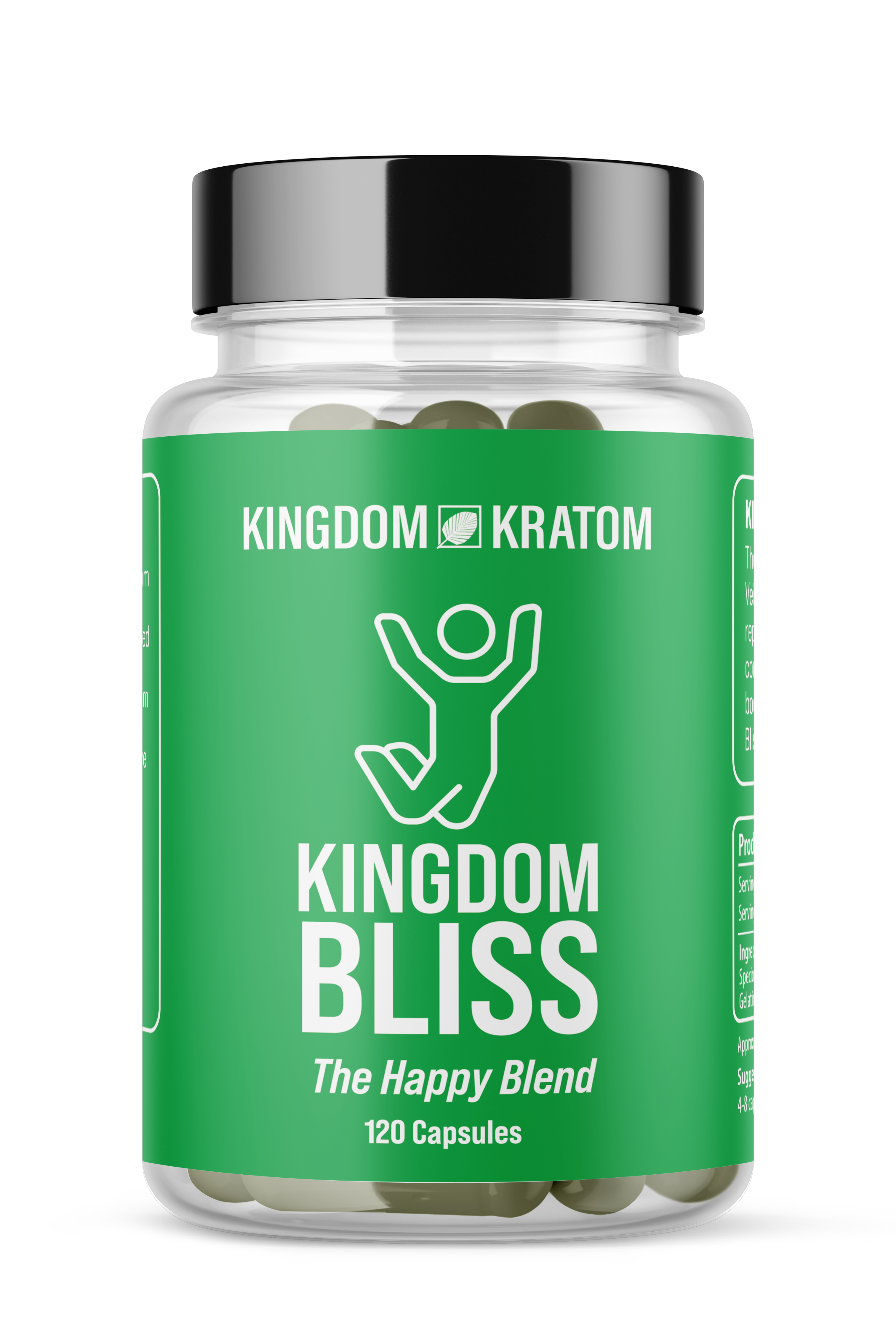 Kingdom Kratom Bliss Blend 120ct Kingdom Kratom Bliss Blend 120ct