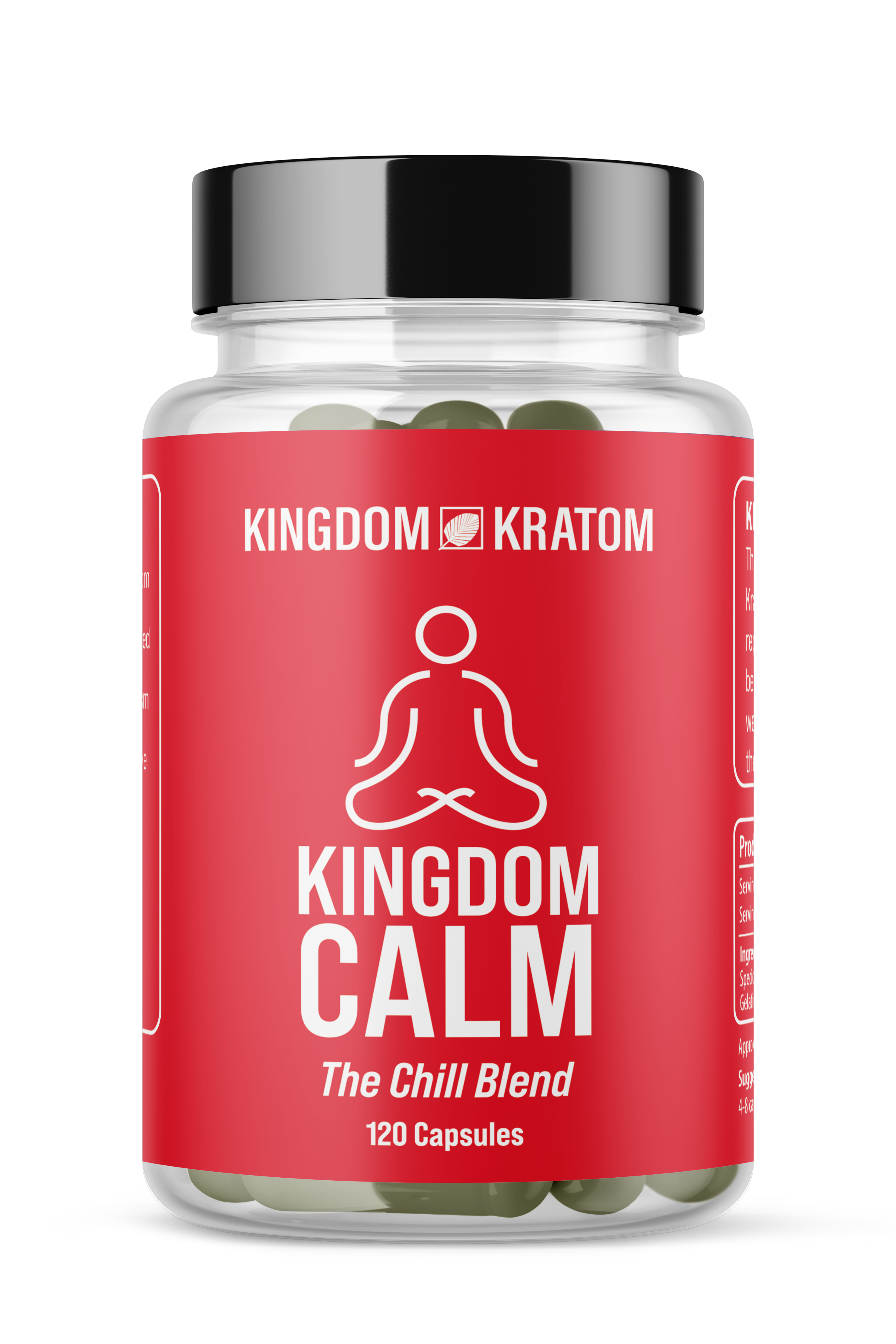 Kingdom Kratom Calm Blend 120ct Kingdom Kratom Calm Blend 120ct