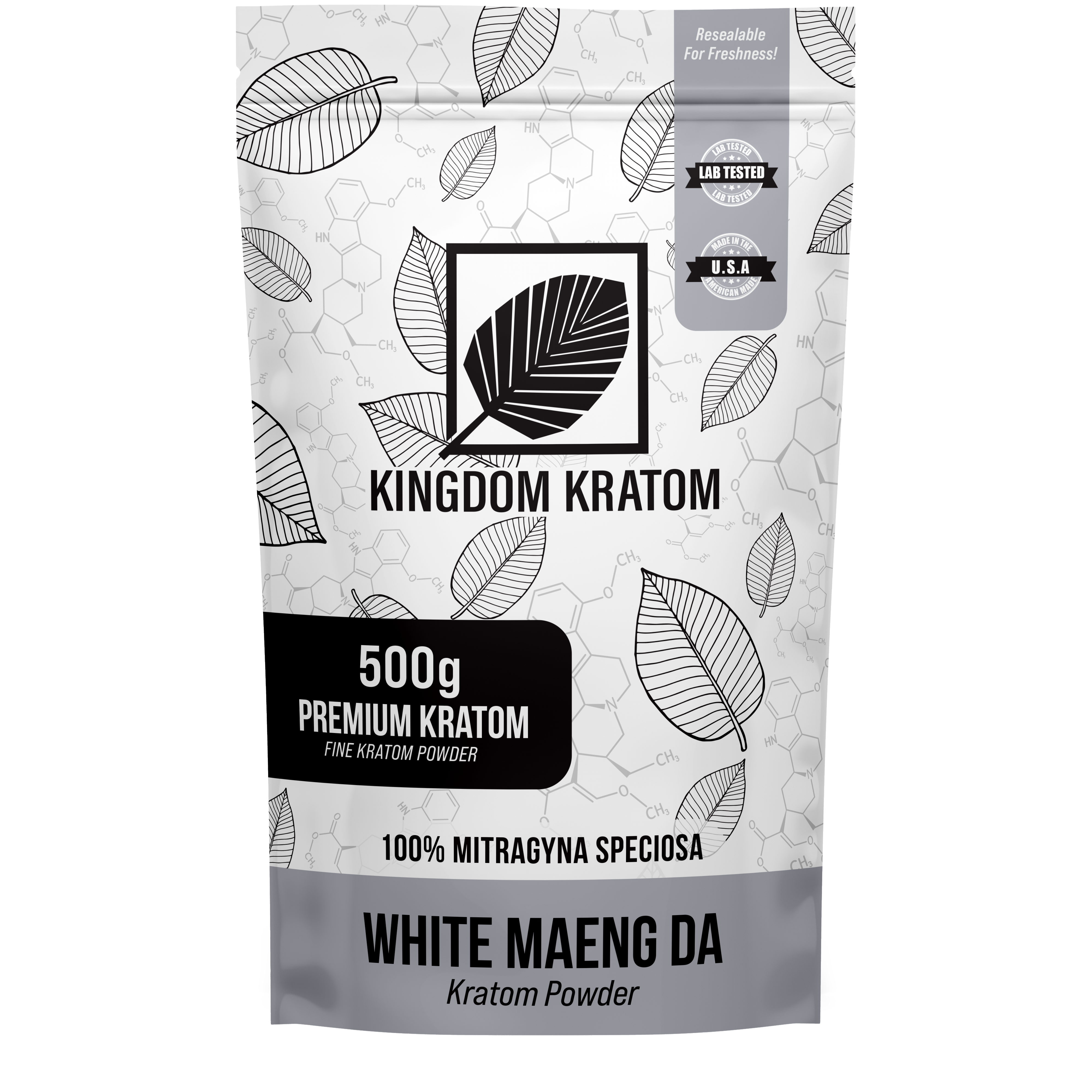 White Maeng Da Kratom Powder 500g White Maeng Da Kratom Powder 500g
