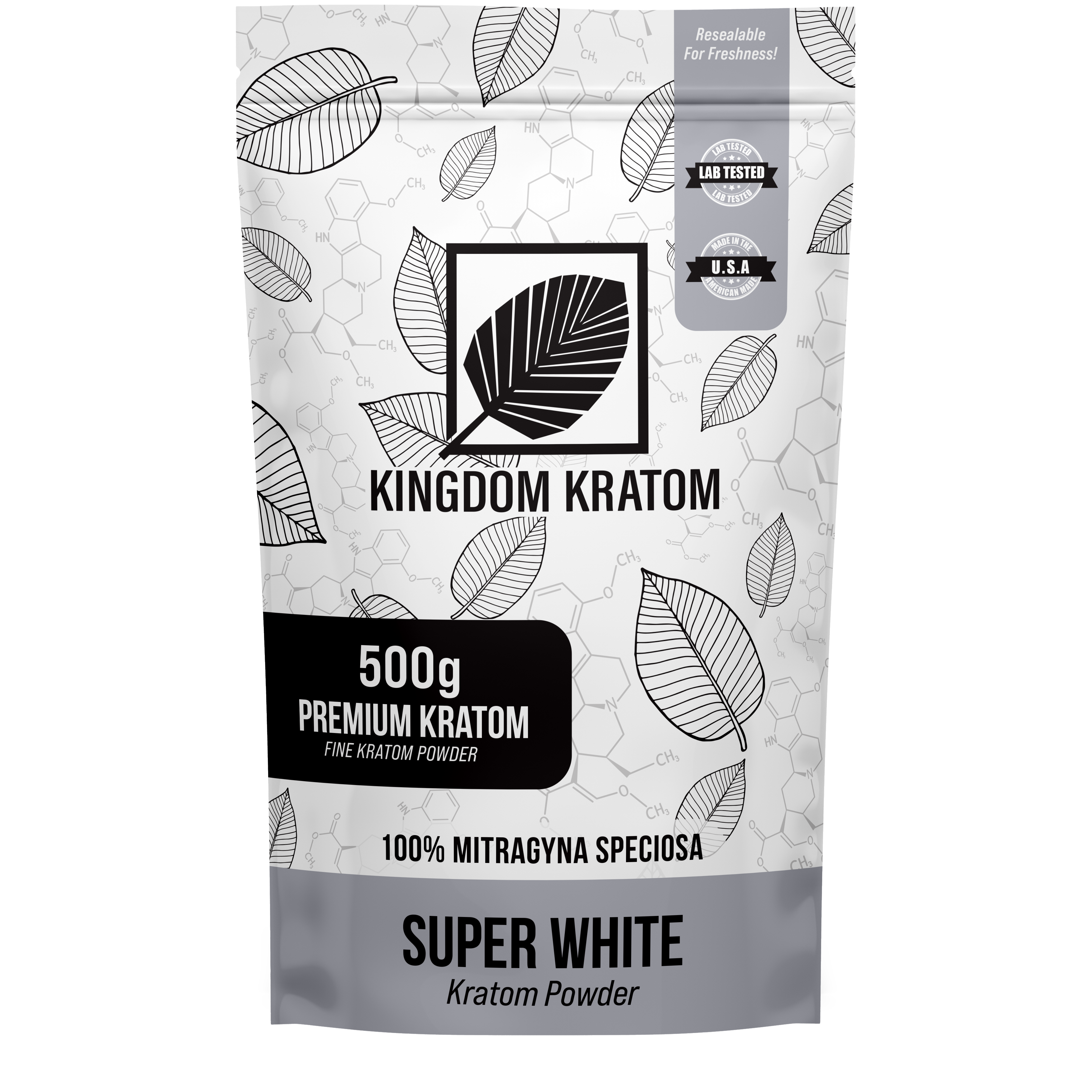 Super White Borneo Kratom Powder 500g Super White Borneo Kratom Powder 500g