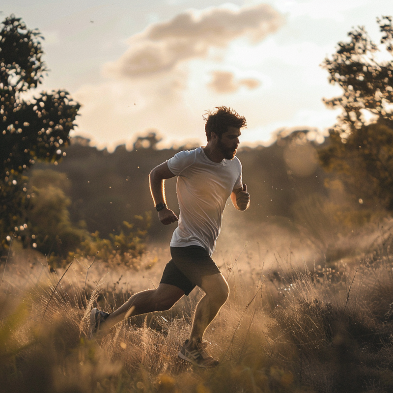 Man running