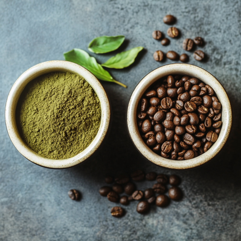 Kratom vs coffee